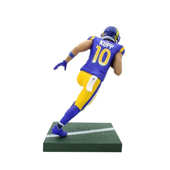 Cooper Kupp (Los Angeles Rams) CLARKtoys Exclusive Imports Dragon NFL 6" Figure - Picture 4 of 4